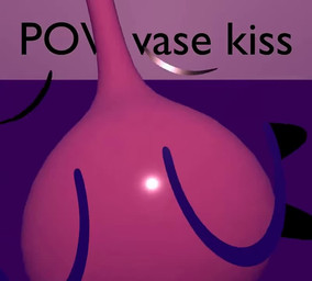 amphora black_body blue_body eyebrows eyes_closed female first_person_view floating_head glass green_sclera group kissing_pov looking_at_viewer narrowed_eyes not_furry pink_body pink_sclera pottery radial_symmetry red_eyes reflective reflective_body text white_body pinkmoth dear_sister_(pinkmoth) flera pasu sister_dear_(pinkmoth) animate_inanimate vase_(pinkmoth) 2024 3d_(artwork) 3d_animation animated blender_(artwork) digital_media_(artwork) english_text short_playtime sound video