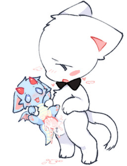 anthro anthro_on_anthro anthro_penetrated anthro_penetrating anthro_penetrating_anthro balls biped blue_body blue_eyes blue_fur blush blush_lines bodily_fluids bow_tie cat_tail clitoris countershading cum cum_drip cum_in_vagina cum_inside cum_on_ground cum_on_own_penis cum_on_penis cum_on_self digitigrade dripping duo ejaculation feet female female_penetrated fleshlight_position fur genital_fluids genitals half-closed_eyes hindpaw horn large_penetration larger_anthro larger_male male male/female male_anthro male_on_anthro male_penetrating male_penetrating_female membrane_(anatomy) membranous_wings monotone_body monotone_fur narrowed_eyes nude nude_anthro nude_male open_mouth pawpads paws penetration penile penile_penetration penis penis_in_vagina red_horn semi-anthro sex side_view size_difference slim slim_anthro slim_male smaller_anthro smaller_female smaller_penetrated standing vaginal vaginal_penetration vulva white_body white_countershading white_fur wings young young_anthro young_female young_male young_penetrated kirichiiii mythology kiri_(kirichiiii) domestic_cat dragon felid feline felis furred_dragon furred_scalie mammal mythological_creature mythological_scalie scalie 2025 cel_shading digital_drawing_(artwork) digital_media_(artwork) shaded
