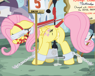 anus bdsm blindfold blush bodily_fluids body_writing bondage bound bridle butt canterlot crying cum cum_drip cum_dumpster cum_in_vagina cum_inside cum_on_ground cum_pool cutie_mark dripping feathered_wings feathers female feral forced genital_fluids genitals hair humiliation long_hair muzzle_(object) muzzled public public_humiliation public_use punishment rape restraints sex solo spread_legs spreader_bar spreading submissive submissive_female tail tail_wraps tally_marks tears vulva western_tally_marks wings wraps writing_on_butt yellow_body yellow_feathers facelessjr friendship_is_magic hasbro my_little_pony mythology fluttershy_(mlp) equid equine mammal mythological_creature mythological_equine pegasus 2012 5:4 digital_media_(artwork)