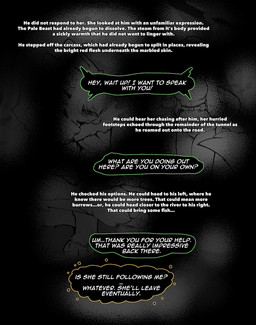 big_breasts big_hands breasts clothed clothed_female clothed_human clothing dialogue duo female male speech_bubble text thevarking balto_ulfson freya_(thevarking) animal_humanoid canid canid_humanoid canine canine_humanoid human humanoid mammal mammal_humanoid wolf_humanoid 2026 comic english_text greyscale hi_res monochrome story