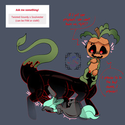 abdominal_bulge ambiguous_gender ambiguous_penetration big_penis chest_scar duo for_a_head genitals huge_penis love male male/ambiguous male_focus penetration penis questionable_consent scar sex teratophilia text young tikxtakxtoo blushcrunch_studio dandy's_world roblox gourdy_(dandy's_world) gourdy_holloway soulvester_(dandy's_world) twisted_gourdy_(dandy's_world) humanoid monster object_head taur twisted_(dandy's_world) 1:1 english_text hi_res trans_(lore) trans_man_(lore)