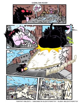 anal anthro anus backalley backsack ball_vore balls belly big_balls big_penis black_body black_fur bodily_fluids boiling building building_destruction bulge butt_in_mouth chewing city city_background city_destruction cityscape cornered cum cum_blast cum_everywhere cum_splash cum_splatter cumsplosion destruction excited explosive_orgasm feet flood fur genital_fluids genitals hindpaw hot_cum huge_penis hungry hyper hyper_genitalia hyper_penis in_balls knot knotted_penis messy multiple_prey musk onomatopoeia oral pawpads paws penis predator/prey red_eyes rimming saliva sex sound_effects steam swallowing tail tail_motion tailwag text thick_thighs tongue tongue_out vore blizzate one-punch_man one_(manga) pochi canid canine canis domestic_dog felid feline fox mammal monster procyonid raccoon unknown_species comic hi_res