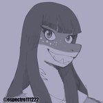 anthro eyelashes female gills hair happy long_hair shark_teeth smile solo espectro111222 daniela_sanchez fish marine shark 1:1 hi_res trans_(lore) trans_woman_(lore)