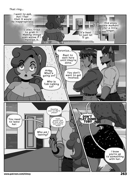 anthro biped bottomwear clothed clothing dialogue female fingers front_view group hair male open_mouth pupils speech_bubble tail text thick_thighs topwear nimzy eden_(nimzy) noms_(nimzy) wiz_(nimzy) cricetid hamster haplorhine hyena mammal monkey primate rodent comic english_text hi_res monochrome url