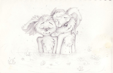 ambiguous_gender anthro bath duo fur love simple_background white_background twymouse luxor noxor mammal mouse murid murine rodent absurd_res hi_res