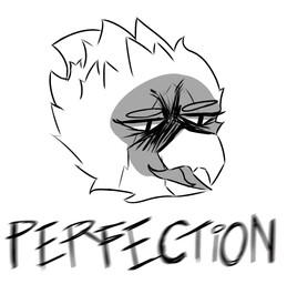 ambiguous_gender anthro beak evil_look feathers shitpost simple_background solo text white_background lilac_(artist) lilac_(lilac) avian bird 2020 black_and_white digital_media_(artwork) english_text headshot_portrait line_art meme monochrome portrait
