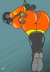 bdsm big_breasts big_butt bondage bound breasts butt female looking_at_viewer not_furry simple_background solo submissive submissive_female surprise conditional_dnp zp92 reliable_excavation_demolition team_fortress_2 valve pyro_(team_fortress_2) humanoid digital_media_(artwork)