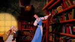 basket book bookstore clothed clothing container dress duo eyewear female glasses ladder librarian library male not_furry smile what unknown_artist beauty_and_the_beast disney nickelodeon the_wild_thornberrys belle_(beauty_and_the_beast) nigel_thornberry human mammal 2d_animation animated low_res meme short_playtime