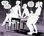 age_difference anal anal_orgasm anal_penetration anthro anthro_on_anthro anthro_penetrated anthro_penetrating anthro_penetrating_anthro arched_back areola arm_support avian_feet beak bent_legs big_breasts biped bodily_fluids bodyguard_position bottomless breasts casual_sex chair clothed clothing coat coat_only contact_onomatopoeia container cum cum_on_table cum_pool cum_while_penetrated cumshot cup dialogue ejaculation erection female foreskin forward_arm_support from_behind_position furniture genital_fluids genitals glans group hair hands-free hands_on_hips holding_container holding_cup holding_mug holding_object hoodie hoodie_only hooved_plantigrade hooved_toes hooves humanoid_genitalia humanoid_penis impact_onomatopoeia inside interspecies leaning leaning_forward looking_at_another looking_at_partner looking_back looking_pleasured male male/male male_penetrated male_penetrating male_penetrating_male mature_anthro mature_female mug narrowed_eyes nipples on_table one_sided_climax onomatopoeia open_beak open_clothing open_coat open_mouth open_topwear orgasm penetration penile penile_penetration penis penis_in_ass plantigrade plap ponytail pounding_ass sex short_tail side_view sitting sitting_on_table sound_effects speech_bubble standing standing_doggystyle standing_sex table tail talking_to_another text thick_thighs thrust thrust_lines thrusting tongue topwear topwear_only trio voyeur younger_anthro younger_male underscore_b napoleon_(underscore-b) susan_(underscore-b) avian bird bovid caprine goat mammal penguin 2025 digital_media_(artwork) english_text hi_res sketch watermark incestuous_voyeur_(lore) mother_(lore) mother_and_child_(lore) mother_and_son_(lore) parent_(lore) parent_and_child_(lore) parent_and_son_(lore) son_(lore)