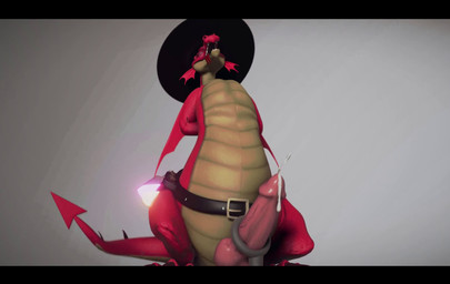 anthro aroused aroused_face aroused_smile belt belt_buckle bodily_fluids buckle clothing cum ejaculation erection forked_tongue genital_fluids genitals gradient_background hat headgear headwear magic_user male masturbation orgasm orgasm_face overweight overweight_anthro overweight_male penis potion potion_bottle red_body red_scales scales sex sex_toy simple_background solo tongue tongue_out wide_brim_hat wide_brimmed_hat wide_crotch wizard_hat yellow_underbelly henryisraptor european_mythology mythology henry_(henrycharizardboi) dragon lizard mythological_creature mythological_scalie reptile scalie western_dragon 3d_(artwork) 3d_animation animated blender_(artwork) blender_eevee_(artwork) digital_media_(artwork) hi_res high_framerate no_sound short_playtime video