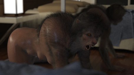 breasts female fur hair humanoid_pointy_ears mirror multi_breast nightmare_fuel nude pointy_ears snout solo species_transformation transformation krustythesailor mythology canid canine humanoid mammal mythological_canine mythological_creature werecanid werecanine werecreature werewolf 16:9 3d_(artwork) digital_media_(artwork) source_request unavailable_at_source widescreen