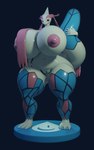 anthro anthrofied areola big_breasts big_butt breasts butt curvy_figure female genitals holding_tail huge_breasts huge_butt macro markings nipples nude pink_areola pink_nipples plump_labia pokemorph pussy red_eyes simple_background solo tail thick_thighs wide_hips darkdraketom nintendo pokemon generation_3_pokemon milotic pokemon_(species) 3d_(artwork) animated blender_(artwork) digital_media_(artwork) short_playtime turntable_(animation)