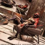 animal_genitalia bodily_fluids claws cum ejaculation erection furniture genital_fluids genital_slit genitals male masturbation penile penile_masturbation penis sitting solo table scoota bioware electronic_arts mass_effect alien turian 1:1 hi_res