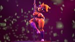 big_breasts black_sclera breasts clothing dancing detailed_background falling_money female food footwear footwear_only genitals legwear lying machine money mostly_nude narrowed_eyes navel navel_piercing nipples not_furry nude on_ground on_side open_mouth open_smile pattern_clothing pattern_legwear piercing platform pole pole_dancing pussy seductive shoes smile solo striped_clothing striped_legwear stripes stripper stripper_pole thick_thighs tipping anonymous_artist five_nights_at_freddy's five_nights_at_freddy's_2 scottgames toy_chica_(eroticphobia) toy_chica_(fnaf) animatronic avian humanoid robot 16:9 3d_(artwork) digital_media_(artwork) hi_res portrait source_filmmaker_(artwork) widescreen