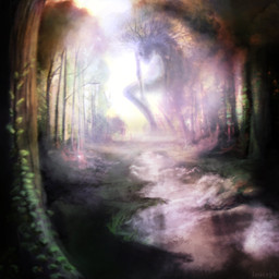 ambiguous_gender branch day empty_eyes feral forest fungus grass hooves leaf light macro nature nature_background plant polypore puddle quadruped solo sunlight tree unguligrade louceph elemental_creature flora_fauna 1:1 2019 colored digital_media_(artwork) digital_painting_(artwork) hi_res painting_(artwork) female_(lore)