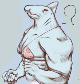 5_fingers alcohol anthro beer beverage big_muscles big_pecs bikini bikini_top blood bodily_fluids broad_shoulders can clothing confusion container eyelashes female fin fingers flat_chested gesture gills glistening glistening_eyes hand_gesture holding_can holding_container holding_object looking_at_viewer muscular muscular_anthro muscular_arms muscular_female neck_gills pecs pointing question_mark solo swimwear teeth thick_neck two-piece_swimsuit redturt aquatic fish shark 2022 digital_media_(artwork)