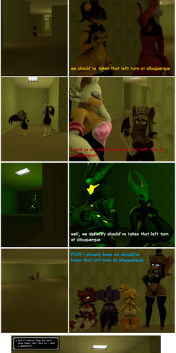 angry backroom big_breasts big_butt black_body black_clothing black_suit blue_clothing blue_eyes blue_suit boots bow_tie breasts brown_body brown_nipples butt cloak clothing dreadlocks female fighting_pose fishnet_clothing footwear green_body green_eyes green_room green_visor group hand_on_head hand_on_hip hat headgear headwear hoodie horn legwear long_ears long_wings looking_at_another looking_at_partner looking_confused looking_worried machine male natural_breasts nipples panties pink_body plant pose purple_body purple_clothing purple_hoodie purple_topwear red_body red_cloak red_clothing sad shoes sitting sitting_on_ground stockings suit talking_to_another talking_to_partner text thick_thighs tired topwear underwear white_boots white_clothing white_footwear white_legwear white_stockings wide_hips wings yelling_at_another yellow_body yellow_light 5naptrap electronic_arts five_nights_at_freddy's hellaverse helluva_boss hollow_knight_(franchise) mob_entertainment nintendo plants_vs._zombies plants_vs._zombies_heroes pokemon popcap_games poppy_playtime project_turboblast scottgames sega smiling_critters sonic_the_hedgehog_(series) team_cherry bonfie_(cryptiacurves) catnap_(poppy_playtime) chiku_(cryptiacurves) fexa_(cryptiacurves) fredbear_(fnaf) frenni_(cryptiacurves) green_shadow hornet_(hollow_knight) mantis_(marvel) moxxie_(helluva_boss) rouge_the_bat rouge_the_bat_(kailewds) tempo_(project_turboblast) warfare_rouge animal_humanoid animate_inanimate arachnid arachnid_humanoid arthropod arthropod_humanoid avian avian_humanoid bat bat_humanoid bear bird bird_humanoid canid canid_humanoid canine canine_humanoid chicken chicken_humanoid demon demon_humanoid elemental_creature felid felid_humanoid feline feline_humanoid flora_fauna fox fox_humanoid galliform galliform_humanoid generation_1_pokemon humanoid imp lagomorph lagomorph_humanoid legendary_pokemon leporid leporid_humanoid mammal mammal_humanoid mewtwo phasianid pokemon_(species) rabbit rabbit_humanoid robot robot_humanoid spider spider_humanoid ursid_humanoid absurd_res comic english_text hi_res