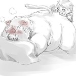 anal anal_masturbation anthro belly big_belly big_butt blush butt duo kemono lying male masturbation overweight overweight_male young young_anthro furipon mammal suid suine sus_(pig) wild_boar 1:1 2023 absurd_res hi_res