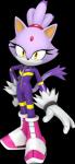 alternate_costume anthro bindi female hair ponytail solo yellow_eyes zipper unknown_artist sega sonic_the_hedgehog_(series) blaze_the_cat domestic_cat felid feline felis mammal absurd_res alpha_channel hi_res official_art