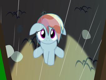 blue_body clone female hair high-angle_view looking_at_viewer looking_up looking_up_at_viewer messy_hair pleading_eyes raining sad sitting solo wet_hair badumsquish friendship_is_magic hasbro my_little_pony mean_rainbow_dash_(mlp) equid equine horse mammal pony 2018 digital_media_(artwork) hi_res