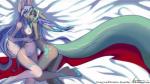 5_fingers 5_toes anthro blue_body blue_eyes blue_fur breasts duo feet female fingers fur grey_hair hair long_tail looking_at_viewer lying navel nipples nude tail toes iontoon kiska_romanov usagina mammal 16:9 hi_res widescreen