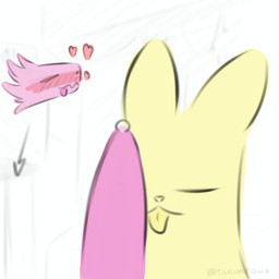 animal_genitalia anthro blush blush_lines bodily_fluids directional_arrow dripping duo erection eyes_closed genital_fluids genitals heart_symbol licking looking_pleasured male male/male oral penile penis penis_lick pink_body pink_penis precum precum_drip predator/prey sex simple_background tongue tongue_out takimeows rain_world videocult monk_(rain_world) lizard_(rain_world) slugcat 1:1 animated hi_res no_sound short_playtime video