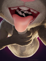 4_fingers abdominal_bulge almost_fully_inside anthro belly big_belly disappearing_inside duo female fingers first_person_view fully_inside fur grey_body grey_fur high-angle_view in_throat mouth_shot neck_bulge open_mouth oral_vore partially_inside simple_background soft_vore solo_focus swallowing tongue tongue_out vore forshu disney zootopia ellie_(forshu) fan_character lagomorph leporid mammal rabbit 2022 3d_(artwork) 3d_animation animated digital_media_(artwork) hi_res huge_filesize no_sound short_playtime webm