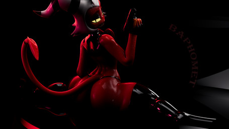 anthro big_butt boots butt clothed clothing femboy footwear gun handgun high_heeled_boots high_heels horn latex latex_clothing latex_legwear legwear looking_at_viewer male ranged_weapon red_body red_skin shoes solo tail thigh_boots thigh_highs thong underwear weapon baphomet_(artist) valorlynz_(modeler) hellaverse helluva_boss moxxie_(helluva_boss) demon humanoid imp 16:9 3d_(artwork) 4k absurd_res digital_media_(artwork) hi_res widescreen