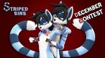 anthro bedroom_eyes black_hair blue_body blue_fur contest convenient_censorship duo female fur hair male markings narrowed_eyes orange_eyes purple_eyes seductive striped_markings striped_tail stripes tail tail_markings ticket willitfit striped_sins felix_(striped_sins) ryder_(striped_sins) 16:9 widescreen brother_(lore) brother_and_sister_(lore) sibling_(lore) sister_(lore)