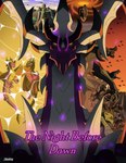 anthro claws crystal female feral fire floating_island flying frozen glowing glowing_eyes group horn male multi_horn tail volcano wings zilonking activision jewish_mythology mythology spyro_the_dragon cynder malefor spyro dragon monster mythological_creature mythological_golem mythological_scalie scalie absurd_res cover digital_media_(artwork) hi_res signature