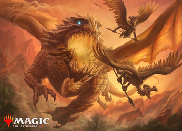 ambiguous_gender anthro beak feathered_wings feathers feral flying forest glowing glowing_eyes group holding_character holding_melee_weapon holding_object holding_polearm holding_spear holding_weapon in_mouth looking_back male melee_weapon membrane_(anatomy) membranous_wings mountain open_mouth outside plant polearm sharp_teeth size_difference smoke spear tail teeth tree weapon wings josiahcameron hasbro magic:_the_gathering mythology wizards_of_the_coast avian dragon mythological_creature mythological_scalie scalie hi_res official_art