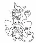 3_toes animal_genitalia barbs barefoot between_toes black_nose blush c0nnerc00n cat cum cum_on_feet cum_on_self cum_on_stomach cumshot digimon eyes_closed fangs feline feline_penis female foot_fetish footjob gatomon hindpaw leash looking_at_viewer male mammal masturbation navel open_mouth orgasm pawpads paws penis pussy toes tongue
Rating: Explicit
Score: 3
User: IceWolf
Date: April 17, 2014