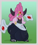 4_fingers balls big_balls big_butt big_penis butt clothed clothing crop_top femboy fingers fusion genitals grey_body horn huge_balls huge_butt huge_penis humanoid_genitalia humanoid_penis hyper hyper_balls hyper_butt hyper_genitalia hyper_penis male nipples penis pokemon_fusion shirt simple_background solo tail thick_thighs topwear wardrobe_malfunction wide_hips vezerem nintendo pokemon carou_(vezerem) generation_4_pokemon generation_6_pokemon hoopa hoopa_(confined) humanoid legendary_pokemon mesprit pokemon_(species) hi_res