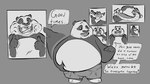 after_vore almost_fully_inside anthro belly big_belly dialogue feet_first group imprint larger_pred male multiple_prey oral_vore overweight painting_(object) smaller_prey stretched_cheeks vore weight_gain nommsalotl dreamworks kung_fu_panda voretober voretober_2024 master_crane master_mantis master_monkey master_po_ping master_tigress master_viper arthropod avian bear bird crane_(bird) felid giant_panda gruiform haplorhine insect mammal mantis monkey pantherine primate reptile scalie snake tiger absurd_res digital_media_(artwork) hi_res