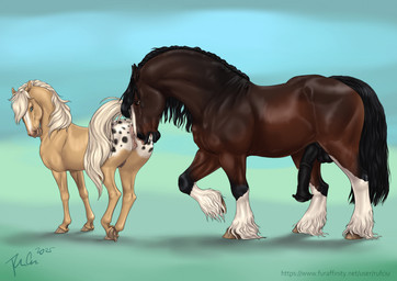 animal_genitalia animal_penis animal_vulva balls black_balls black_mane black_penis black_tail blue_eyes brown_body brown_eyes brown_fur duo equine_genitalia equine_penis equine_vulva female female_feral feral flared_penis fur genitals male male_feral mane medial_ring muscular muscular_feral muscular_male open_mouth penis side_view simple_background tail tan_body text vulva white_body white_fur white_mane white_tail rufciu hayley_(rufciu) leshy_(arthurthequasar) equid equine horse mammal 2025 dated hi_res signature url