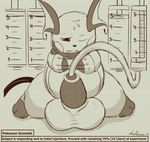 animal_genitalia animal_penis ball_inflation balls erection feral genitals male penetration penis solo text urethral urethral_penetration doodlemouser nintendo pokemon sparks_the_raichu generation_1_pokemon pokemon_(species) raichu english_text hi_res