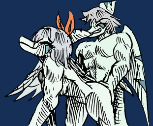 accessory anthro bone_frill bow_ribbon breasts bubble_butt butt curvy_figure doggystyle duo eyes_closed feathered_wings feathers female frill_(anatomy) from_behind_position grey_body grey_hair grey_scales hair hair_accessory hair_bow hair_ribbon head_crest male male/female muscular muscular_anthro muscular_arms muscular_female muscular_male nude nude_anthro nude_female nude_male ribbons scales sex short_hair short_tail simple_background smile snout tail teeth thick_thighs transparent_background wide_hipped_anthro wide_hipped_female wide_hips wings banco third-party_edit cavemanon_studios snoot_game amber_(snoot_game) green_(snoot_game) prehistoric_species pterodactylus pterosaur reptile scalie 2026 alpha_channel digital_drawing_(artwork) digital_media_(artwork) hi_res brother_(lore) brother_and_sister_(lore) incest_(lore) sibling_(lore) sister_(lore)