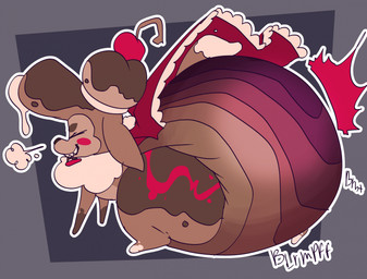 ambiguous_gender bodily_noises clothed clothing diaper feces feral pooping soiled_diaper soiling soiling_diaper solo unclean_diaper used_diaper using_diaper wearing_diaper smug_prince digital_media_(artwork) hi_res