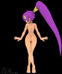 barely_visible_genitalia barely_visible_pussy butt feet female genitals hair humanoid_pointy_ears not_furry nude pointy_ears pussy solo standing bdanimare shantae_(series) wayforward shantae genie humanoid mammal 2018 3d_(artwork) absurd_res alpha_channel digital_media_(artwork) hi_res