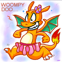ambiguous_gender charizard dragon fire flower green_eyes nintendo plant pokémon smile solo teeth tutu vaporotem video_games
Rating: Safe
Score: 0
User: DeltaFlame
Date: February 24, 2015 ambiguous_gender charizard dragon fire flower green_eyes nintendo plant pokémon smile solo teeth tutu vaporotem video_games
Rating: Safe
Score: 0
User: DeltaFlame
Date: February 24, 2015