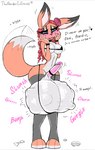 5_fingers accessory anthro anthro_pred ball_bulge balls big_balls blush blush_lines bodily_fluids bottomwear bra breasts clothed clothing cock_vore cum cum_drip cum_vore cute_fangs digestion digestion_noises dripping fangs fatal_vore fingers flower flower_in_hair forced fox_ears genital_fluids genitals gurgling_balls gynomorph gynomorph_pred hair hair_accessory inner_ear_fluff inside_balls intersex intersex_pred leaking_cum looking_at_genitalia makeup mascara narrowed_eyes navel pants partially_clothed penile penis plant smile squeeze_(sound_effect) squish tail tail_motion tailwag teeth text throbbing throbbing_balls tight_clothing tight_underwear tongue tuft underwear unwilling_prey vore wiggle theborderiserased canid canine fox mammal 2023 digital_media_(artwork) english_text