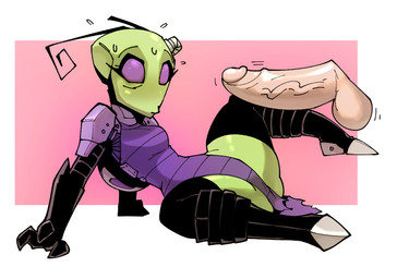 3_fingers antennae_(anatomy) ayy_lmao balls big_butt big_penis blush bodily_fluids boots bottomwear breasts butt clothing disembodied_penis dress duo erection eyelashes female female_focus female_on_human fingers footwear genitals gloves green_body green_skin handwear human_on_humanoid humanoid_focus humanoid_genitalia humanoid_penis imminent_penetration imminent_sex interspecies legwear loincloth looking_at_genitalia looking_at_penis lying male male_on_humanoid nervous nervous_sweat offscreen_human offscreen_male on_back penis penis_awe presenting purple_clothing purple_eyes shoes shortstack shortstack_female simple_background small_breasts solo_focus spread_legs spreading sweat thick_penis thick_thighs thigh_boots thigh_highs vein veiny_penis wide_eyed wide_hips bigdad invader_zim nickelodeon tak_(invader_zim) alien alien_humanoid human humanoid irken mammal 2018