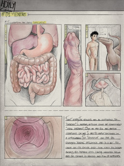 5_fingers anal anal_canal anal_penetration anatomically_correct anatomically_correct_anus anatomically_correct_genitalia anatomically_correct_penis animal_genitalia animal_penis anthro anus anus_focus aroused belly bestiality big_penis biped bipedal_feral bodily_fluids border brown_penis brown_tail bucket close-up clothing comic_panel container cum cum_collecting diagram erection esophagus feral feral_penetrating feral_penetrating_male fingers front_view gaping gaping_anus genital_fluids genital_focus genitals gloves grey_hands group guts hair hand_on_penis handjob handwear heart_(organ) high-angle_view human_on_feral humanoid_genitalia humanoid_penis inside internal internal_anal internal_organs interspecies intestines large_intestine liver logo long_penis long_tail looking_at_another lung male male/male male_anthro male_feral male_human male_on_feral male_penetrated male_penetrating male_penetrating_male masturbation medical_examination medical_gloves monotone_body monotone_genitals monotone_hands monotone_penis monotone_skin monotone_tail multicolored_penis nubbed_penis nude organs panel_interaction penetration penile penile_masturbation penis penis_focus penis_grab penis_milking pink_penis purple_penis ribbed_penis ridged_penis scales scaly_tail sex simple_background small_intestine small_intestines speculum spread_anus spreading standing stomach tail tan_body tan_skin text textured_background thick_thighs thigh_gap three-quarter_view trio two_tone_penis hdyly dinosaur dromaeosaurid human mammal prehistoric_species reptile saurischian scalie theropod velociraptor 2025 3:4 absurd_res artist_logo artist_name character_request colored_sketch comic digital_drawing_(artwork) digital_media_(artwork) english_text hi_res multiple_images shaded signature sketch male_(lore)