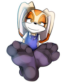 anthro bedroom_eyes blue_clothing blue_legwear blue_pantyhose blue_tights clothed clothing eyelashes feet female foot_fetish foot_focus happy legwear narrowed_eyes nylon pantyhose plantigrade school_uniform seductive simple_background soles solo stockings teasing tights toes uniform white_background yellow_eyes young young_female zuneycat sega sonic_the_hedgehog_(series) cream_the_rabbit lagomorph leporid mammal rabbit 2014