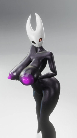 anthro areola big_breasts black_body breasts butt female glowing glowing_eyes glowing_nipples heart_eyes heart_symbol holding_breast horn huge_breasts nipples nude purple_nipples simple_background thick_thighs white_background lazyisopod hollow_knight_(franchise) team_cherry hornet_(hollow_knight) arachnid arthropod humanoid insect 3d_(artwork) 3d_animation 9:16 animated digital_media_(artwork) hi_res huge_filesize loop no_sound short_playtime video