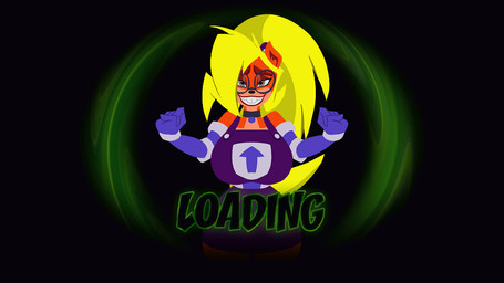 anthro armwear big_breasts bouncing_breasts breast_jiggle breasts buckteeth clothing collar directional_arrow elbow_gloves eyebrows eyewear female glasses gloves hair handwear jiggle_physics jiggling loading_screen long_hair looking_at_viewer messy_hair nervous nervous_smile round_glasses smile smiling_at_viewer solo teeth thick_eyebrows wearing_collar wearing_glasses 7-light-of-shadows-7 activision crash_bandicoot_(series) fake_coco faux_cocoa_(7-light-of-shadows-7) bandicoot mammal marsupial 16:9 animated widescreen