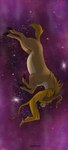 animal_genitalia anthro dream duo feral floating galaxy genitals male sheath sleeping star thathornycat capitoline_ranch tab_(thathornycat) yanosuke_(thathornycat) equid equine felid feline mammal absurd_res hi_res son_(lore) stepfather_(lore) stepparent_(lore)