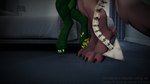 ambiguous_gender andromorph anthro bone_tail claws curling_toes dangling_doggystyle duo feet female foot_fetish foot_focus fur green_body green_fur intersex intersex/male male male/female pawpads paws skeletal_tail spread_toes tail toe_claws toes lance_the_lich blender_cycles epic_poggers_amongus mythology chaos_canine_(nimbkoll) lance_barrowpaw rynfluff canid canine canis dragon fox hybrid lich mammal mythological_creature mythological_scalie scalie undead vulper wolf 16:9 3d_(artwork) digital_media_(artwork) hi_res meme widescreen