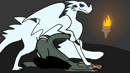 ambiguous_penetration ass_up blush bodily_fluids butt claws cum cum_inside cum_on_butt doggystyle duo feet female female_feral female_penetrated feral feral_on_feral feral_penetrated feral_penetrating feral_penetrating_feral folded_wings from_behind_position genital_fluids hand_on_head horn intraspecies male male/female male_feral male_penetrating male_penetrating_female on_ground penetration penile penile_penetration pinned pinned_to_ground quadruped raised_tail sex tail teeth toes wings greendragoon22 mythology wings_of_fire moonwatcher_(wof) winter_(wof) dragon icewing_(wof) mythological_creature mythological_scalie nightwing_(wof) scalie 16:9 hi_res widescreen