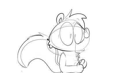 anthro duo fart male male/male simple_background avoid_posting kippykat sound_warning kipp_(kippykat) vexxy_roo_(kippykat) felid feline mammal mephitid skunk 16:9 animated hi_res short_playtime sketch sound unfinished video widescreen